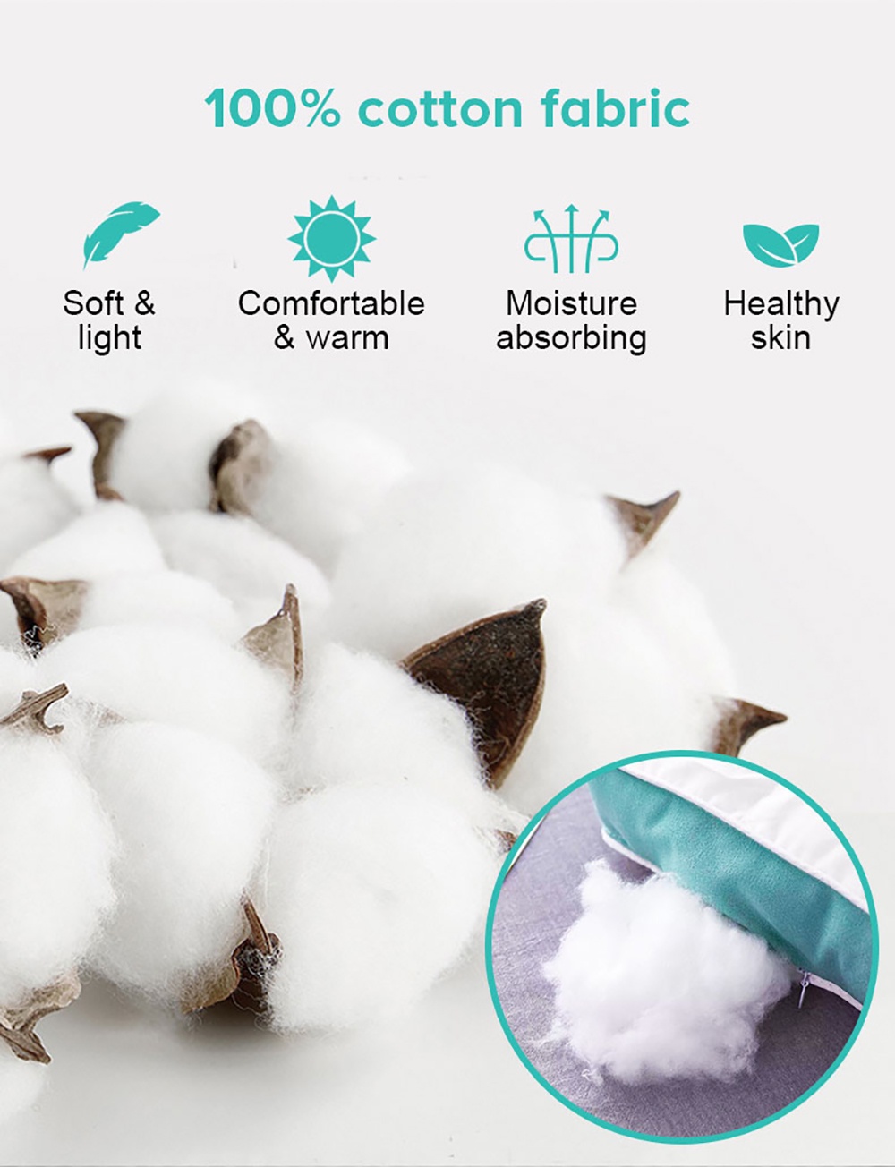 N99 100_ Feather Fabric Pillow-3